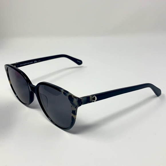 Kate Spade New York Vienne Polarized Round Acetate Hello Sunshine Sunglasses - Picture 7 of 11